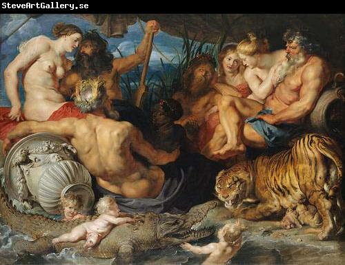 Peter Paul Rubens Die vier Flxsse des Paradieses